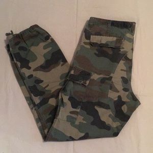 Camo Army fatigue cargo pants